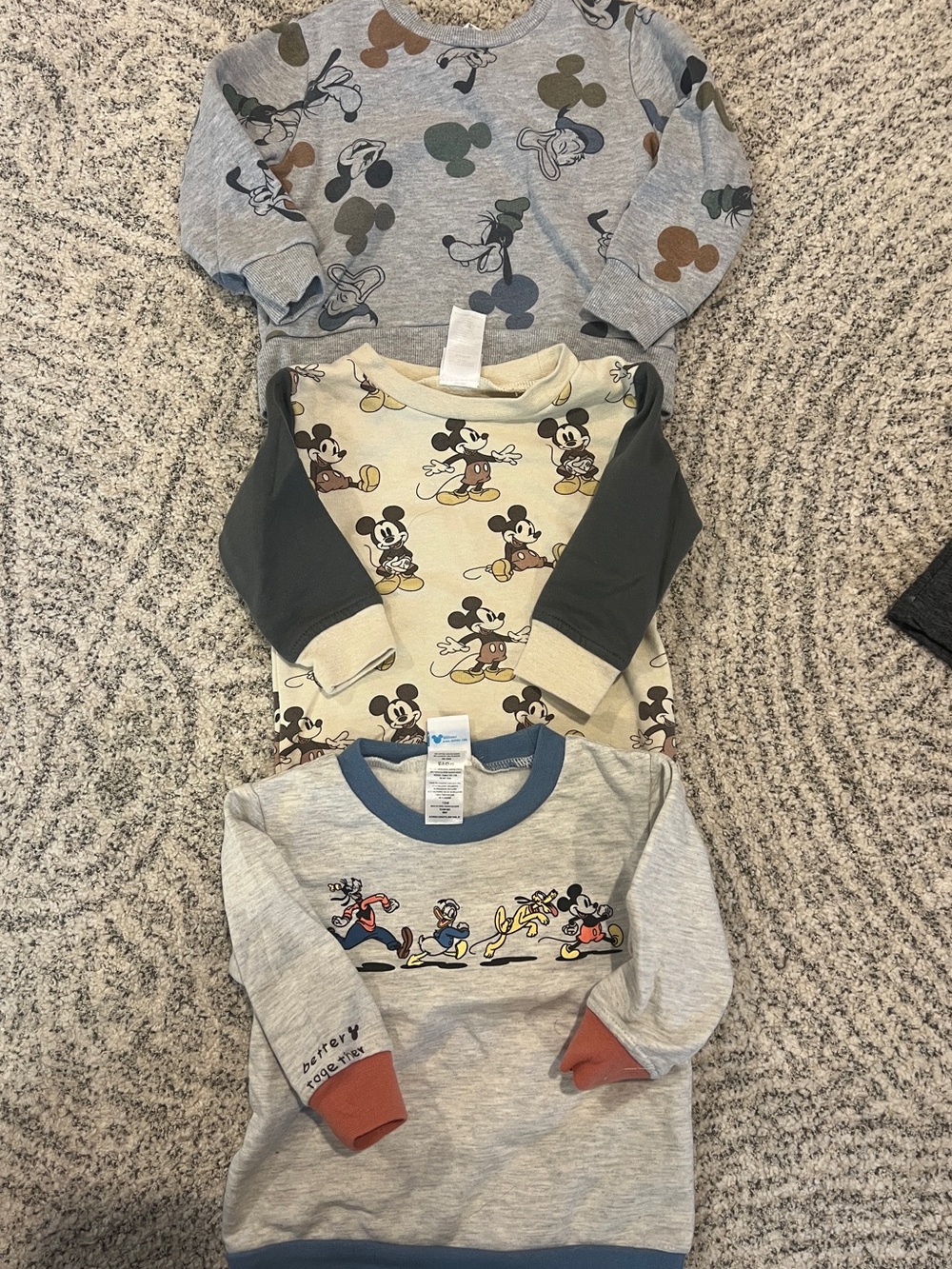 Toddler Mickey Mouse Graphic lightweight sweatshirts